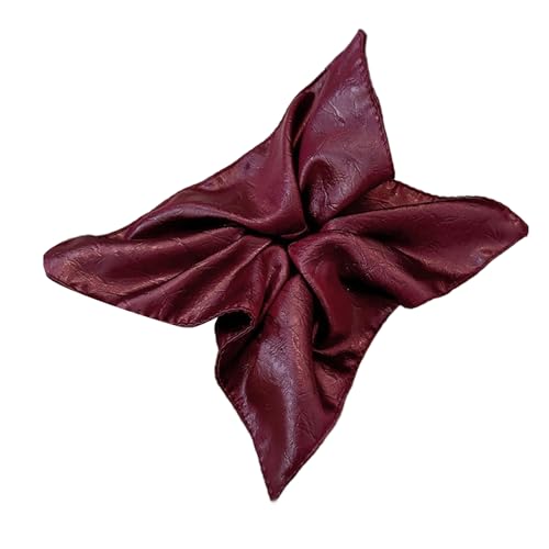 baojielai Vielseitiges Leder-Haarseil, Hochzeit, Haardekoration, Party, elegante Haarringe, Damen-Haar-Accessoire von baojielai