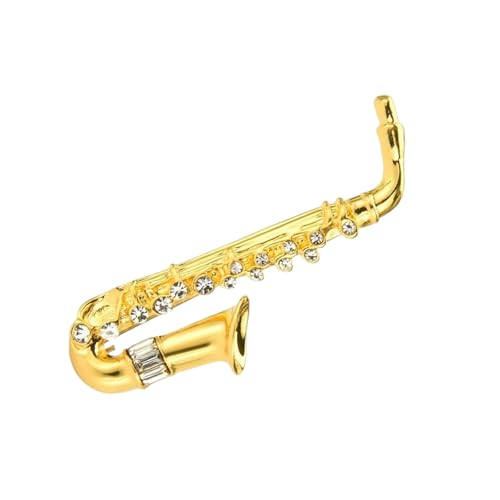 baojielai Vintage Anstecknadel-Brosche Saxophon Frauen Brosche Pins Schmuck Französische Brosche Saxophon Pins Elegantes Halsband, as the pic show, Zink baojielai Vintage Anstecknadel-Brosche Saxophon Frauen Brosche Pins Schmuck Französische Brosche Saxophon Pins Elegantes Halsband, as the pic show, Zink von baojielai