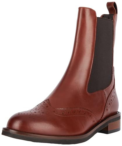 baradello Damen Chelsea-Boots, Dunkelbraun, 36 EU von baradello