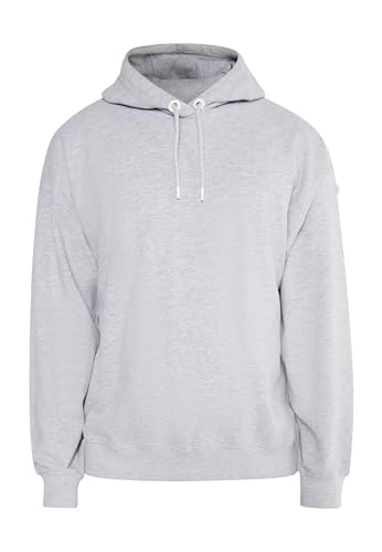 baradello Herren Relaxed Hoodie 35628802-BA01, GRAU Melange, XXL von baradello