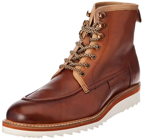 baradello Herren Schnürboots Ankle Boot, Kamel, 40 EU von baradello