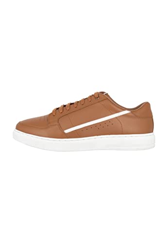 baradello Herren Sneakers aus Leder, Kamel, 42 EU von baradello