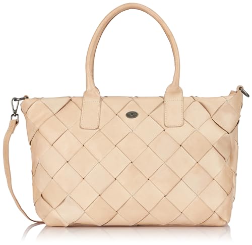 baradello Women's Shopper, Creme von baradello