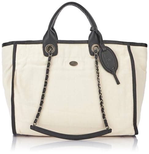 baradello Women's Shopper Bag, Schwarz Beige von baradello