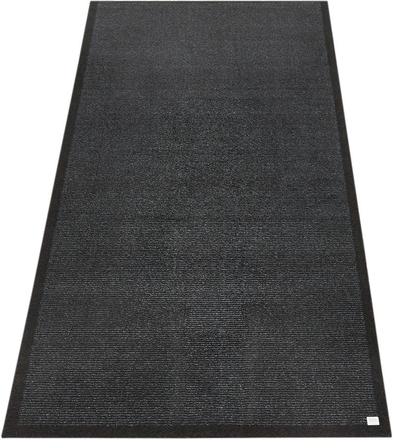 Barbara Becker Fußmatte "Gentle Schmutzfangmatte & Läufer, Made in Belgium" rechteckig 7 mm Höhe Schmutzfangteppich, Schmutzmatte, dezentes Streifen Design, waschbar von barbara becker