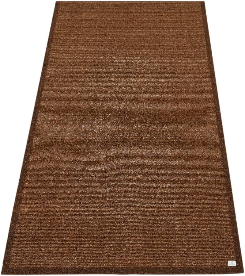 Barbara Becker Fußmatte "Gentle Schmutzfangmatte & Läufer, Made in Belgium" rechteckig 7 mm Höhe Schmutzfangteppich, Schmutzmatte, dezentes Streifen Design, waschbar von barbara becker