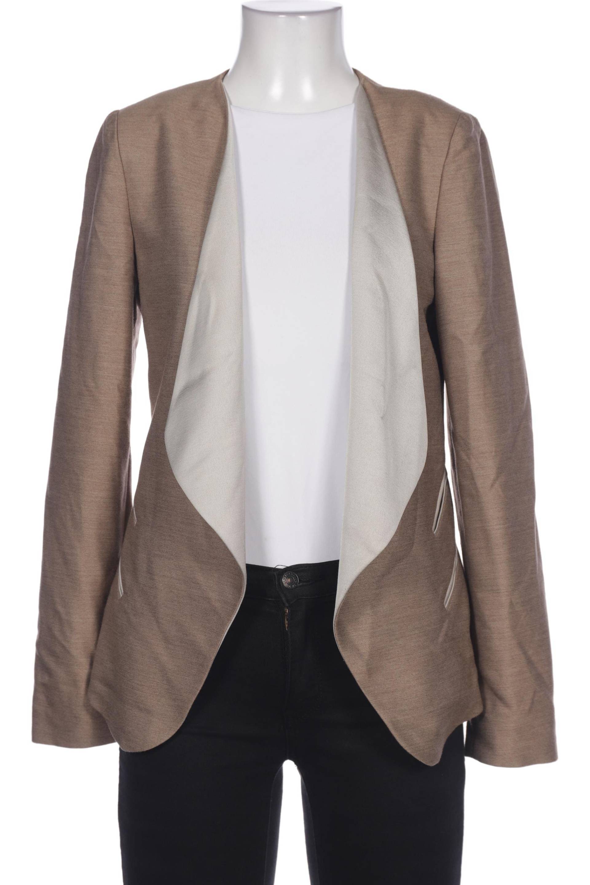 BARBARA SCHWARZER Damen Blazer, beige von barbara schwarzer