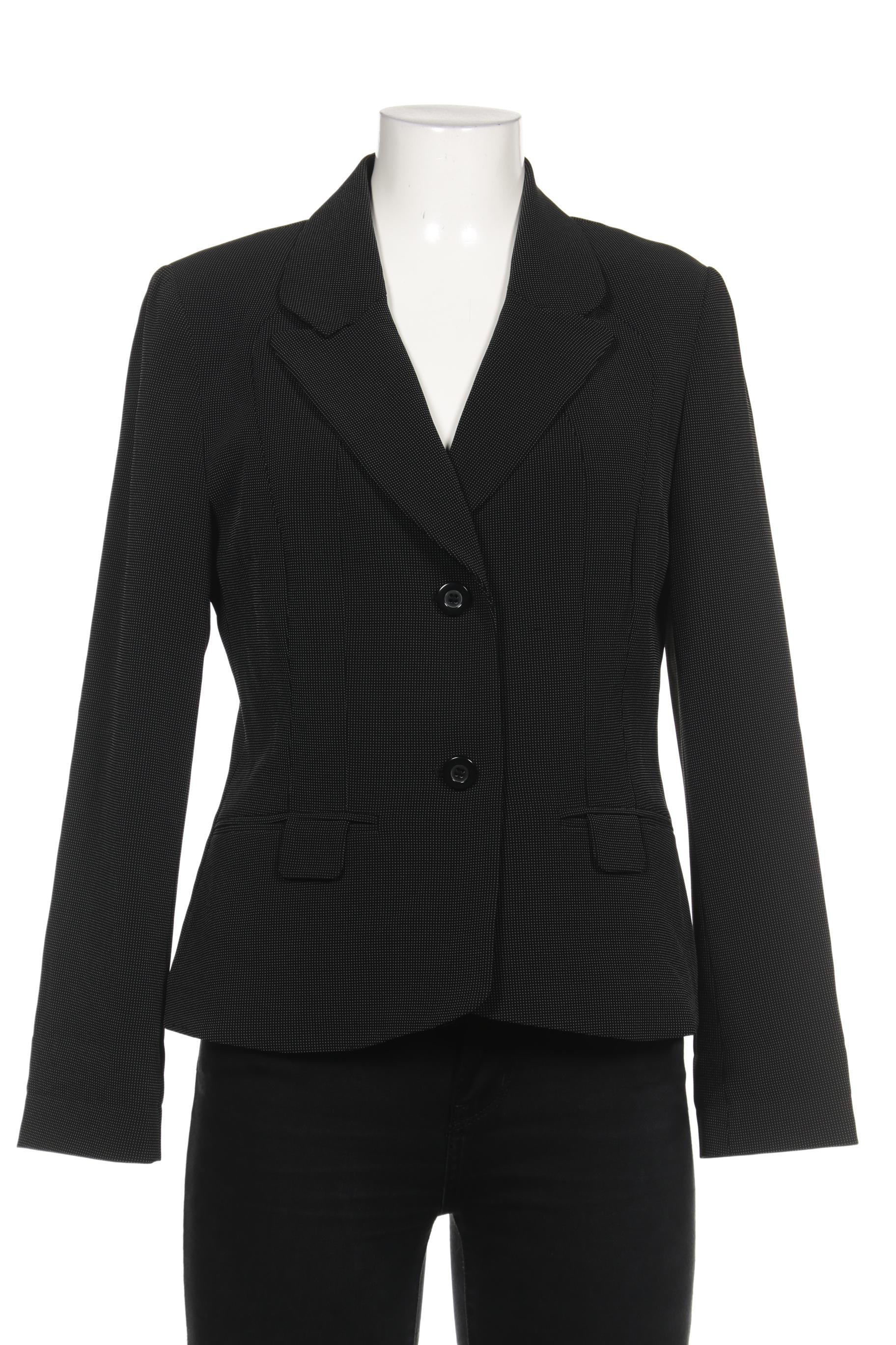 Barbara Schwarzer Damen Blazer, schwarz, Gr. 40 von barbara schwarzer