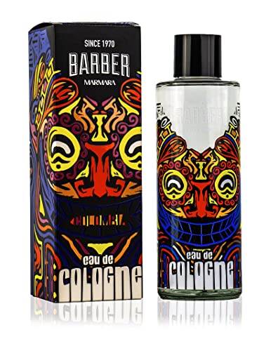 BARBER MARMARA COLOMBIA Limited Edition Eau de Cologne 500ml | Herren Duftwasser Glasflasche | Geschenkverpackung | Herren Parfüm | Aftershave Men | Geschenk für Männer - Cologne barber | von barber marmara