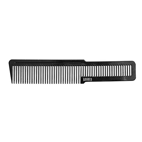 BARBER MARMARA Hair- beard -comb| Styling Kamm | Friseur Kamm für Haar & Bart | bruchfest | flexibel | antistatisch |Griffkamm zweiseitig | hitzebeständig | Haarkamm Männer | Barbershop Kamm (037) von barber marmara