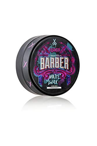 barber marmara MARMARA Keratin Hair Wax 150ml | Matt-wax | Haarwachs Matt | Natürliches Finish | Haarwax Männer | Super Starker Halt | Barbershop Styling von barber marmara