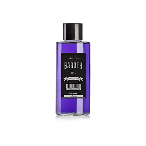 BARBER MARMARA No.1 Eau de Cologne Herren Splash 250ml im Glas Flacon After Shave Men Duftwasser Rasierwasser Männer (No.1) von barber marmara