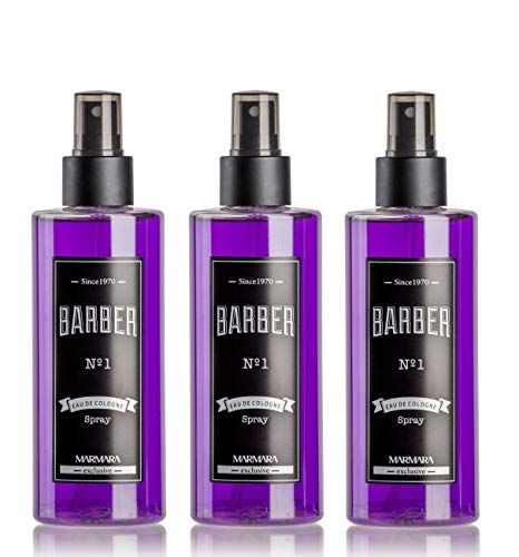 BARBER MARMARA No.1 Eau de Cologne Pump-spray 3x 250ml After Shave Men von barber marmara