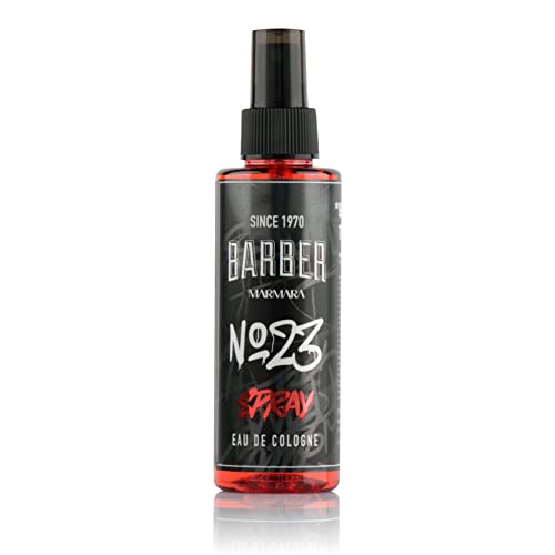 BARBER MARMARA No.23 Eau de Cologne Pump-spray Herren GRAFITTI 1x 150ml | after shave herren | Duftwasser | Rasierwasser Männer | Barber Herrendüfte | Bodyspray - Barbershop - Türkisches Cologne | von barber marmara