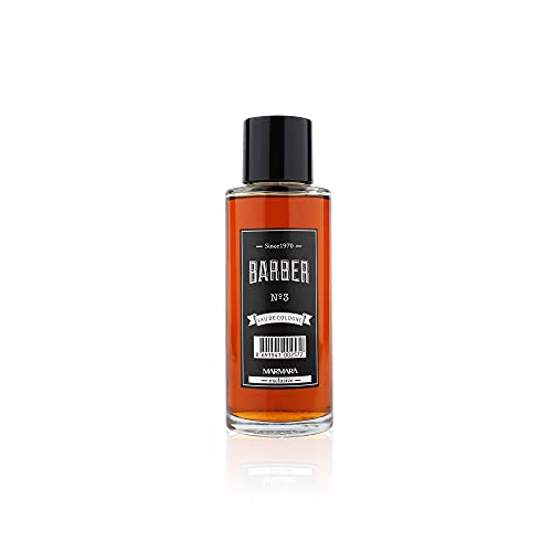 BARBER MARMARA No.3 Eau de Cologne Herren Splash 250ml im Glas Flacon After Shave Men Duftwasser Rasierwasser Männer (No.3) von barber marmara
