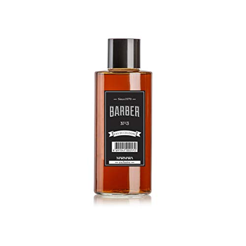 BARBER MARMARA No.3 Eau de Cologne Herren Splash 250ml im Glas Flacon After Shave Men Duftwasser Rasierwasser Männer (No.3) von barber marmara