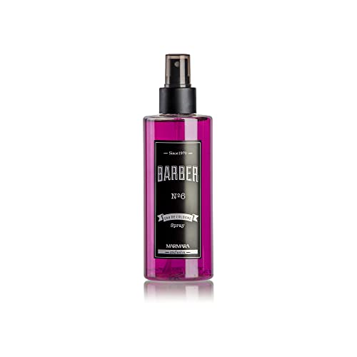 BARBER MARMARA No.6 Eau de Cologne Pump-spray Herren 250ml | after shave herren | Duftwasser | Rasierwasser Männer | Barber Herrendüfte | Bodyspray - Orientalisch - Türkisches Cologne | Barbershop von barber marmara