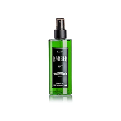 BARBER MARMARA No.7 Eau de Cologne Pump-spray Herren 250ml | after shave herren | Duftwasser | Rasierwasser Männer | Barber Herrendüfte | Bodyspray - Holzig - Türkisches Cologne | Barbershop von barber marmara