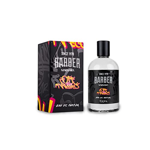 BARBER MARMARA OFF THE RECORD Eau de Parfüm Natural Spray Men 100ml – Herren Parfüm – männer parfüm - parfum herren - Intensiver Langanhaltender Duft - herrenparfum - Aromatisch-würzig von barber marmara