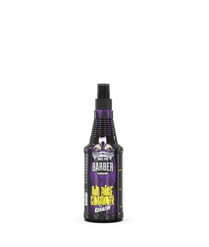 BARBER MARMARA Two Phase Conditioner Herren | leave in haarpflege Männer | anti spliss | Haarparfüm | Sprühkur | Entwirrungsspray | leave in conditioner spray Men (250ml, No.1 Keratin) von barber marmara