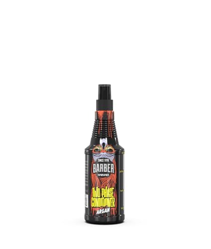BARBER MARMARA Two Phase Conditioner Herren | leave in haarpflege Männer | anti spliss | Haarparfüm | Sprühkur | Entwirrungsspray | leave in conditioner spray Men (250ml, No.3 Argan) von barber marmara