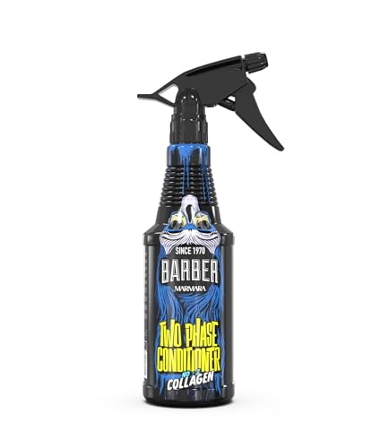 BARBER MARMARA Two Phase Conditioner Herren | leave in haarpflege Männer | anti spliss | Haarparfüm | Sprühkur | Entwirrungsspray | leave in conditioner spray Men (400ml, No.2 Collagen) von barber marmara