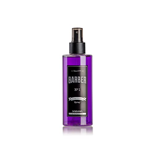 BARBER MARMARA No.1 Eau de Cologne Pump-spray Herren (1x 250ml) After Shave Men - Duftwasser - Rasierwasser Männer - Erfrischt kühlt - Duft Herren - Desinfizierend 70° Alkohol (No.1) von barber marmara