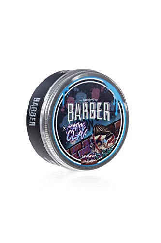 Marmara Barber pomade wasserbasiert herren 100ml Matte & Wet Look Matt Haarwachs Männer Hair Wax stylingcreme haar clay Mattpaste Haarcreme haargel herren Barber shop Wax Style (MATTE CLAY) von barber marmara