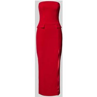 Bardot Cocktailkleid mit Gehschlitz Modell 'NIKKI' in Rot, Größe 44 von bardot