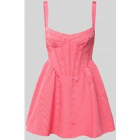Bardot Cocktailkleid mit Karree-Ausschnitt Modell 'NISA' in Pink, Größe 34 von bardot