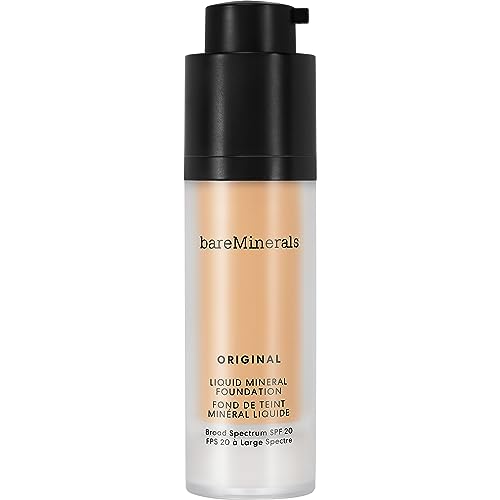 Original Liquid Mineral Foundation LSF 20-15 Neutral Medium von bareMinerals for Women - 1 oz Foundation von bareMinerals