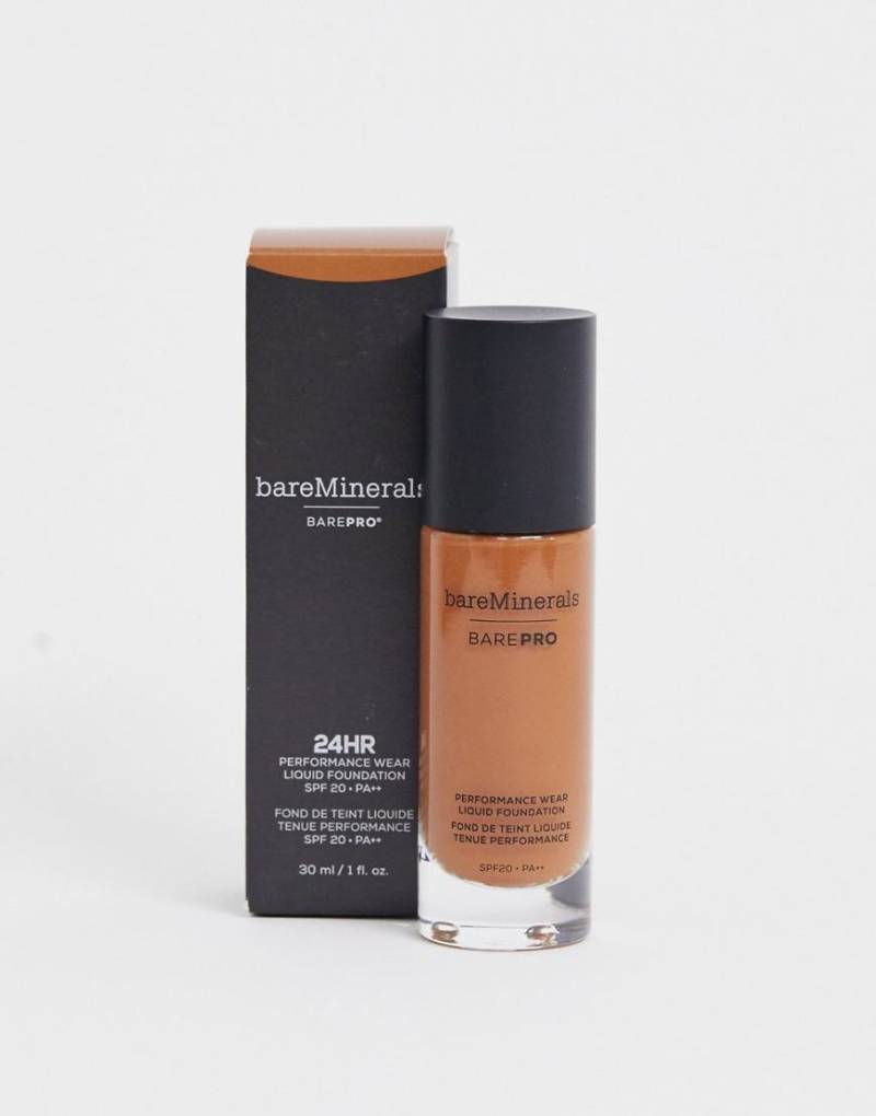 bareMinerals - BAREPRO - 24-Hour Full Coverage Liquid Foundation - flüssige Foundation mit LSF 20-Bunt von bareMinerals