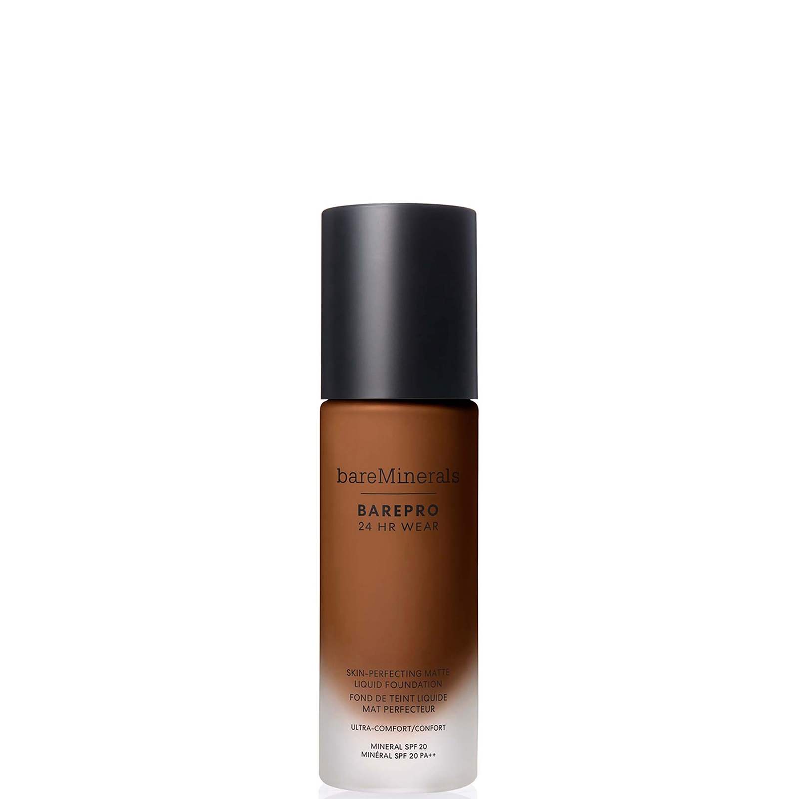 bareMinerals Barepro 24Hr Matte Comfort Liquid Foundation Mineral Spf20 30ml (various shades) - Deep 57 Neutral von bareMinerals