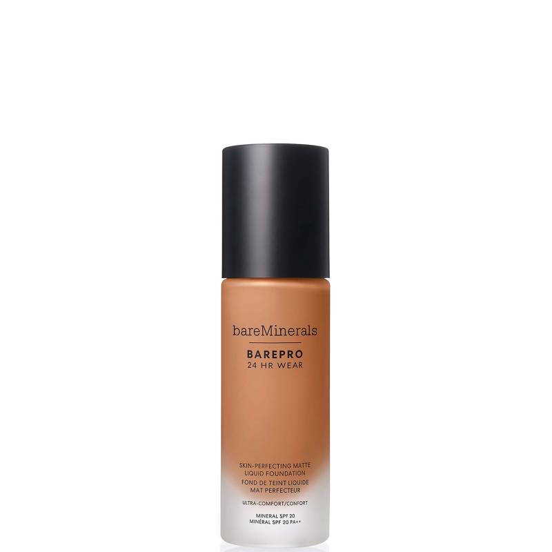 bareMinerals Barepro 24Hr Matte Comfort Liquid Foundation Mineral Spf20 30ml (various shades) - Med. Deep 46 Cool von bareMinerals