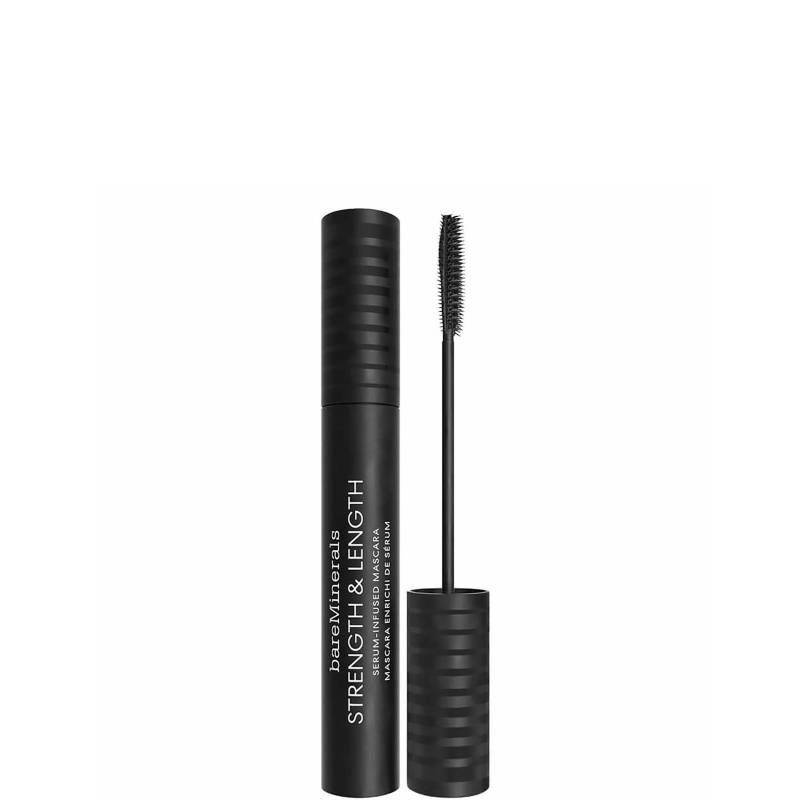 bareMinerals Strength & Length mit Serum Angereicherter Mascara – Schwarz 8 ml von bareMinerals