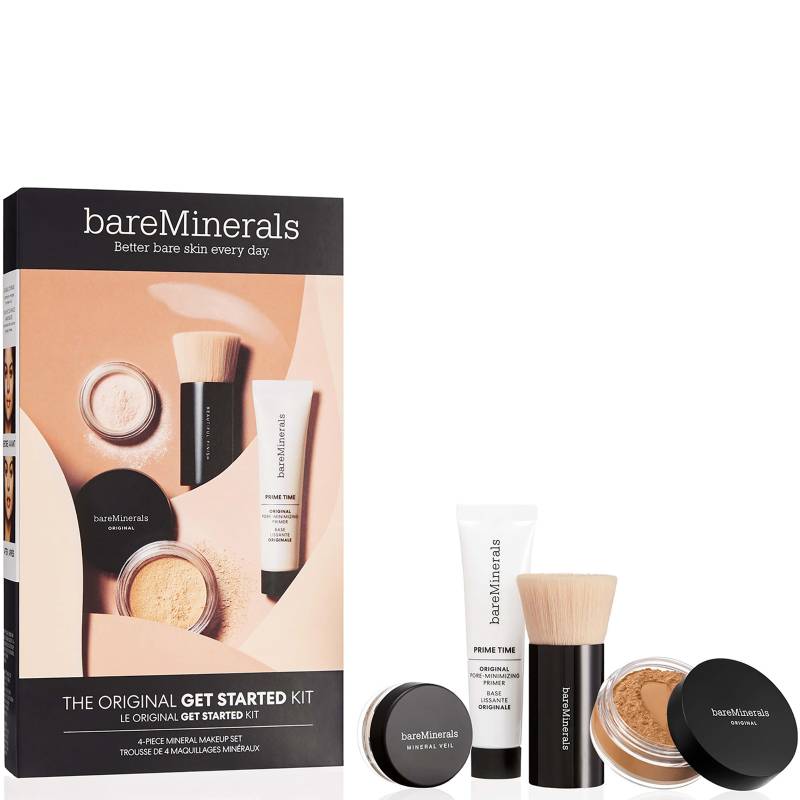 bareMinerals The Original Get Started Kit 4-teiliges Mineral-Make-up-Set (Verschiedene Farbtöne) - Neutral Tan von bareMinerals