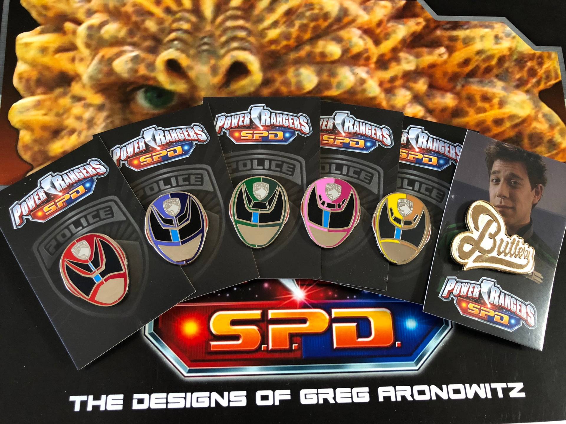 Power Rangers Dp6 Pin-Bundle Power Rangers Dp6 Pin-Bundle von barnyardfx