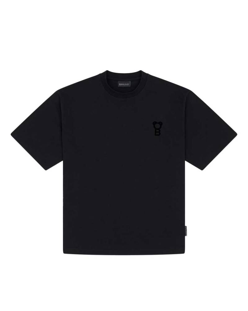 baron filou - Oversize-T-Shirt schwarz - Gr. - XL von baron filou