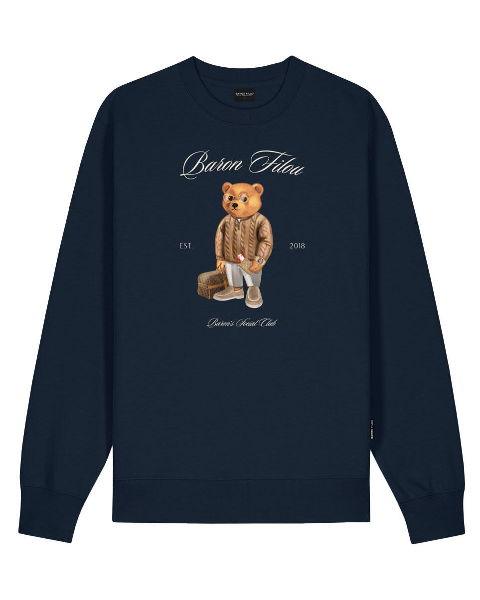 baron filou - Pullover - CXLVI blau - Gr. - M von baron filou