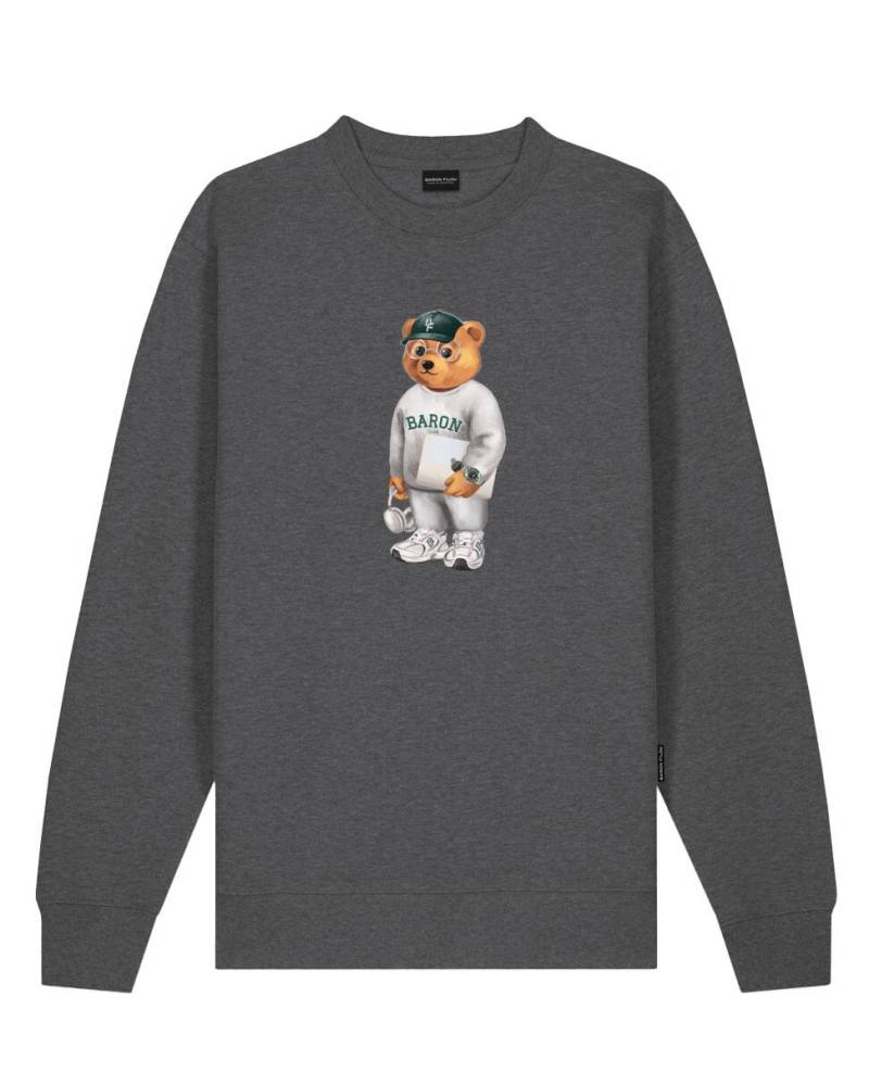 baron filou - Pullover - CXLVII grau - Gr. - M von baron filou