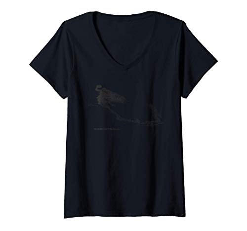 Damen basketball particle tshirt particle t shirt basketball T-Shirt mit V-Ausschnitt Damen basketball particle tshirt particle t shirt basketball T-Shirt mit V-Ausschnitt von basketball particle tshirt
