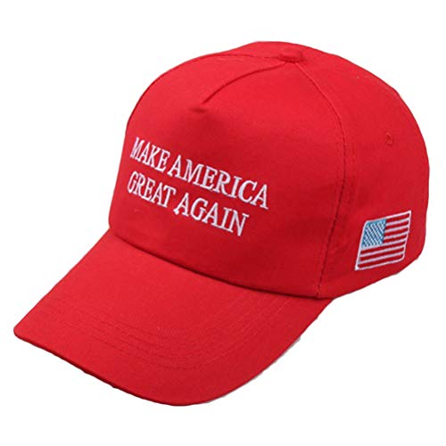 basku American Flag Baseball Unisex Campaign Make America Great Again - Donald Trump Sun Visor Hats Outdoor BaseballmüTze Horse Pony Baseball Einstellbar - Rot basku American Flag Baseball Unisex Campaign Make America Great Again - Donald Trump Sun Visor Hats Outdoor BaseballmüTze Horse Pony Baseball Einstellbar - Rot von basku
