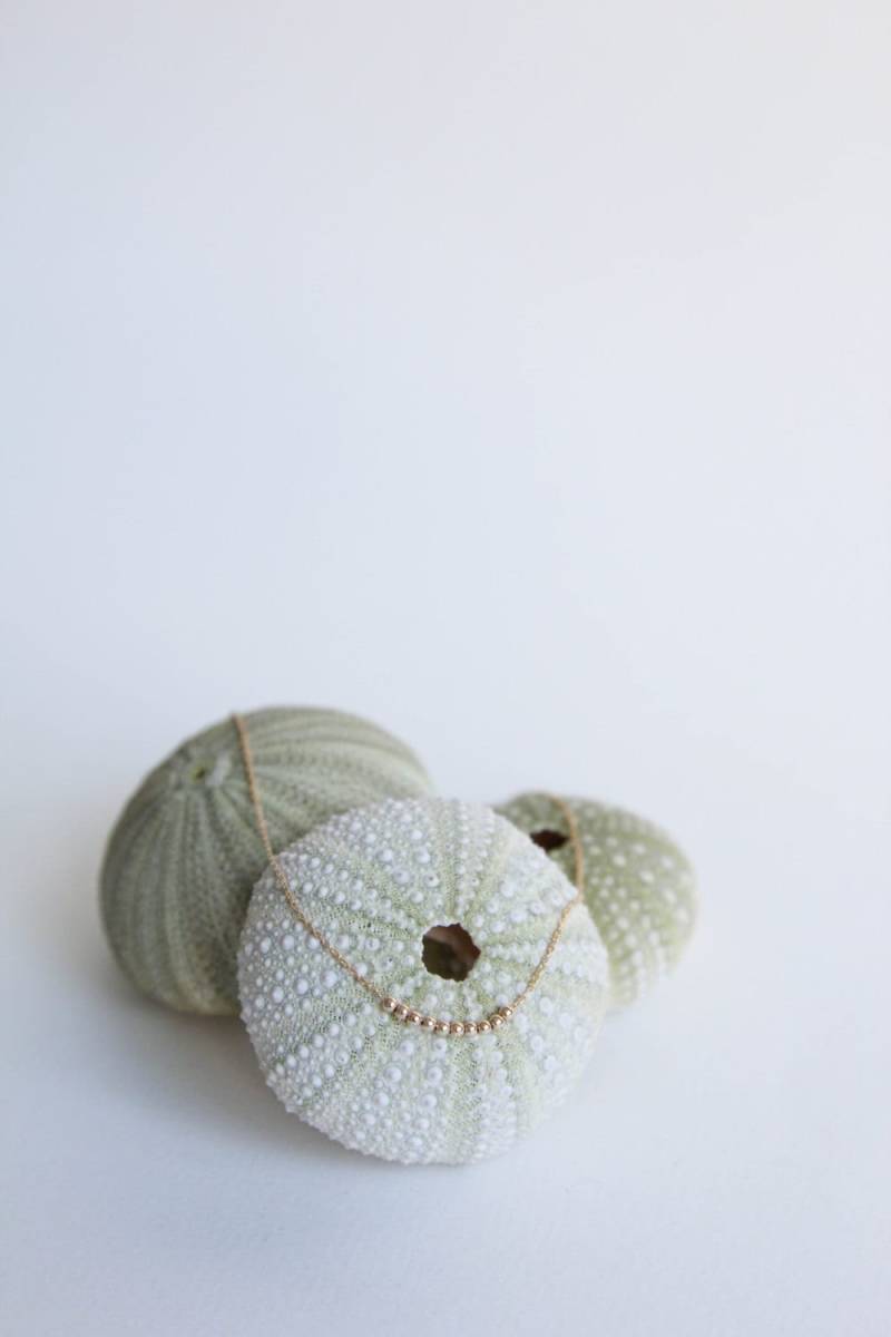 Asterim Halskette/14 K Gold Gefüllt-Halskette Mit Mehreren Gold Gefüllt Perlen von batsumaruxo