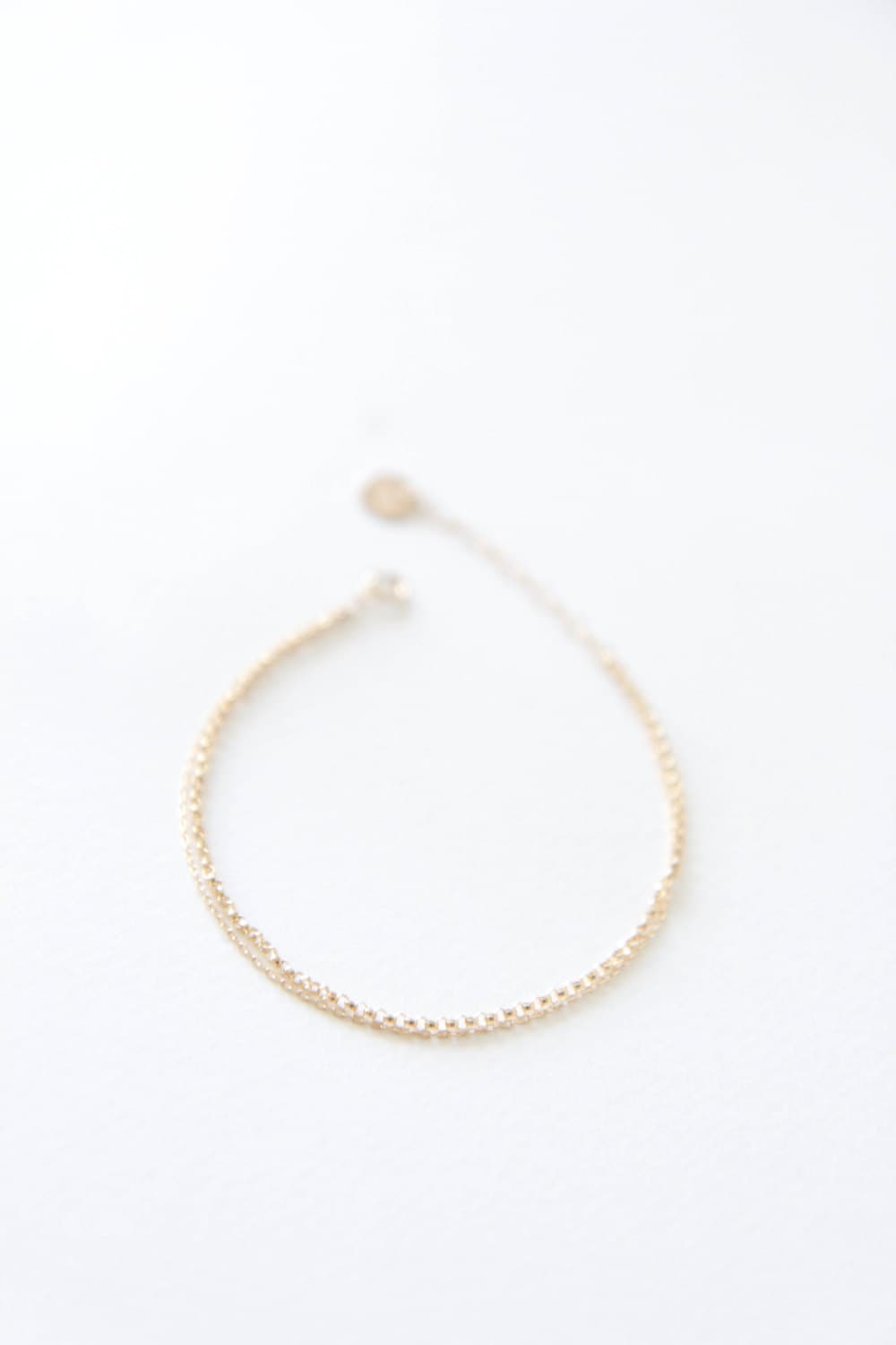 Doppel Gold Kette Armband/Doppel-Kette 14K Gold-Filled Doppel Gold Kette Armband/Doppel-Kette 14K Gold-Filled von batsumaruxo