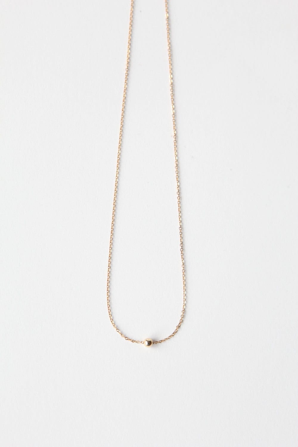 North Star Halskette/14K Gold Filled Mit Einzelnen Perle North Star Halskette/14K Gold Filled Mit Einzelnen Perle von batsumaruxo