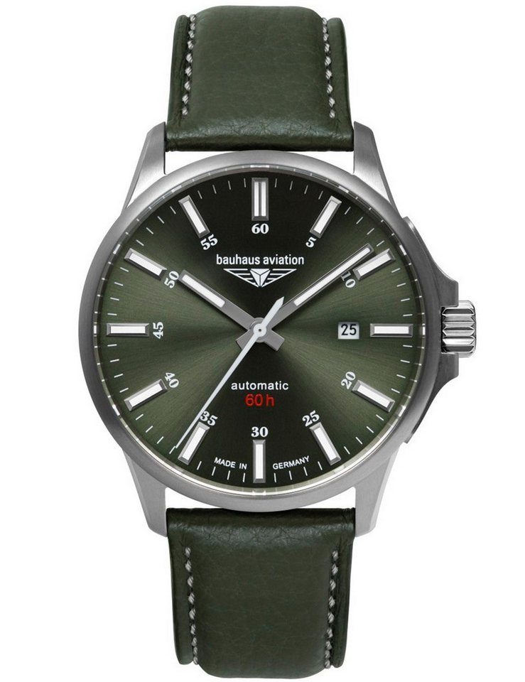 bauhaus Automatikuhr Bauhaus 2864-4 Herrenuhr Aviation Automatik Titanium 42mm 10ATM Bauhaus 2864-4 Herrenuhr Aviation Automatik Titanium 42mm 10ATM von bauhaus