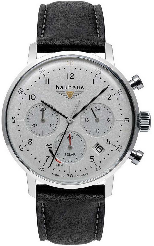bauhaus Quarzuhr Herrenuhr Solaruhr Bauhaus Classic - Bauhaus Modell: 2086-1 von bauhaus