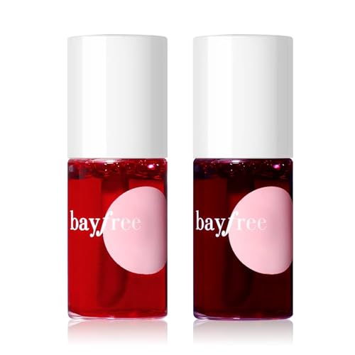 bayfree Lip Stain Cheek Tint Set Farben Lippenstift Wasserfester Lipmarker Leicht Liquid Lipgloss Natural Mattes Finish Non-stick Cup (Made into Jam) von bayfree
