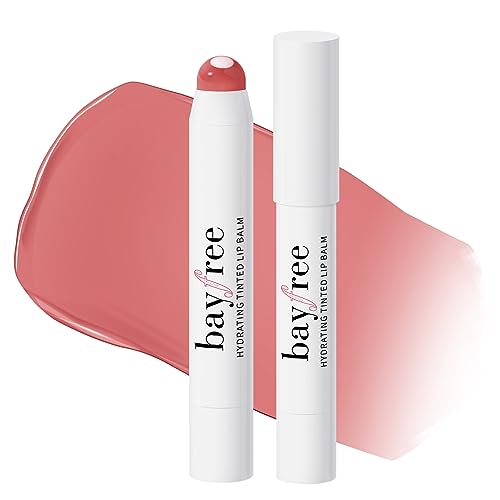 bayfree Tinted Lip Balm,Getönter Lippenpflegestift,Pflegender & Nährender Lippenbalsam,Leicht Vegan Lippenpflege Glossy Glanz,Pink Rose bayfree Tinted Lip Balm,Getönter Lippenpflegestift,Pflegender & Nährender Lippenbalsam,Leicht Vegan Lippenpflege Glossy Glanz,Pink Rose von bayfree
