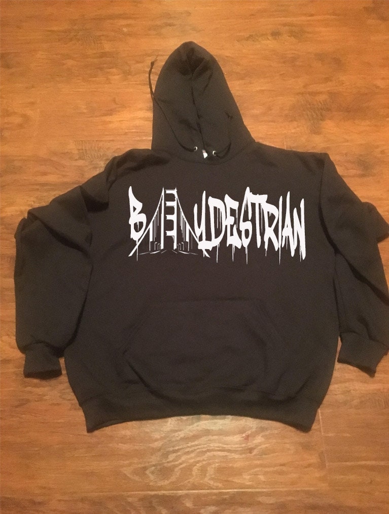 Hoodie/Baydestrian Pullover Bay Area Kleidung Sweatshirt von baywearea